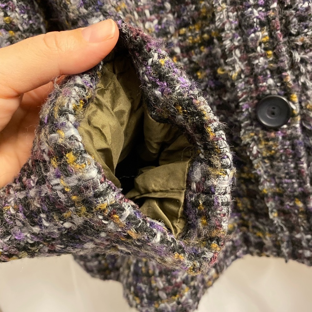 Proportion Multicolor Wool Blend Tweed Blazer - Picture 5 of 11